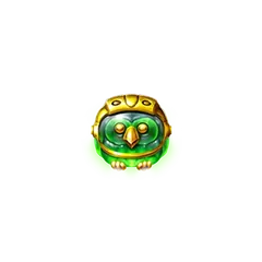Pirots 4 green amber symbol at level 7