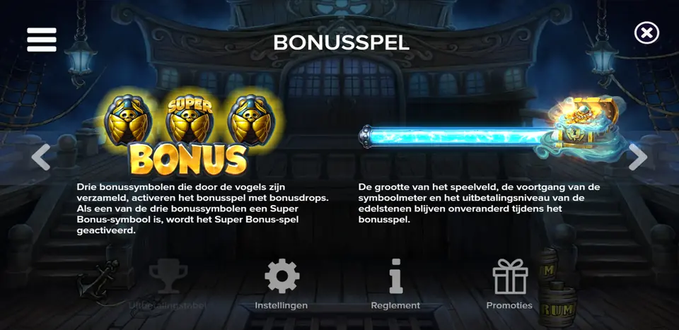 The Kraken Coin Game in Pirots 5 with music box, tentacles and three drops